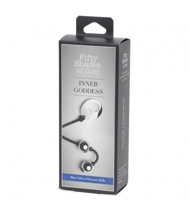 FIFTY SHADES GODDESS MINI SILVER PLEASURE BALLS 85G