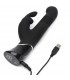 FIFTY SHADES RECHARGEABLE THRUSTING G-SPOT RABBIT VIBRATOR