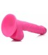 DILDO REALISTICO CON TESTICOLI 16'5 CM ROSA