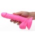 REALISTIC DILDO W/ TESTICLES 16'5 CM PINK