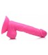 DILDO REALÍSTICO C/ TESTÍCULOS 16'5 CM ROSA