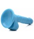 REALISTISCHER DILDO MIT HODEN 16,5 CM BLAU