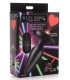 SILICONE ANAL PLUG W/ LASER HEART M CONTROL