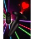 SILICONE ANAL PLUG W/ LASER HEART M CONTROL