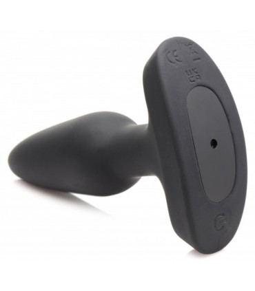 SILICONE ANAL PLUG W/ LASER HEART S CONTROL