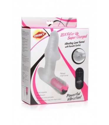 LOVE TUNNEL VAGINA COVER CON BULLET RICARICABILE E TELECOMANDO