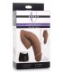 PENIS MIT SCHLAMMEN HODEN 12'7 CM BRAUN