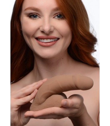 PENE C/ TESTÍCULOS FLÁCIDO 12'7 CM TOSTADO