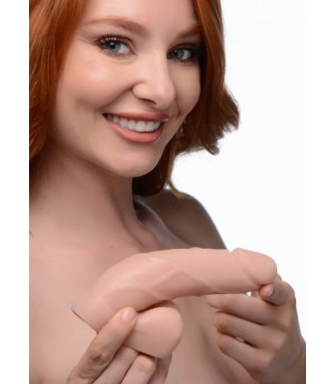 PENE C/ TESTÍCULOS FLÁCIDO 12'7 CM FLESH