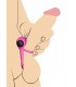 PINK USB SILICONE VIBRATING RING WITH CONTROL