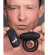 BLACK USB SILICONE VIBRATING RING WITH REMOTE