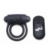 ANELLO VIBRANTE IN SILICONE USB NERO CON TELECOMANDO