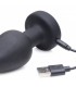 VIBRATOR AND ELECTROSTIMULATION PLUG W/ CONTROL