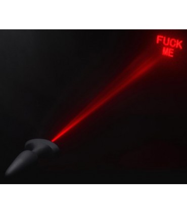 PLUG ANALE IN SILICONE CON CONTROLLO LASER FUCK ME S