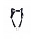 DNGEON ELASTIC BACK HARNESS WITH SINGLE T. RING