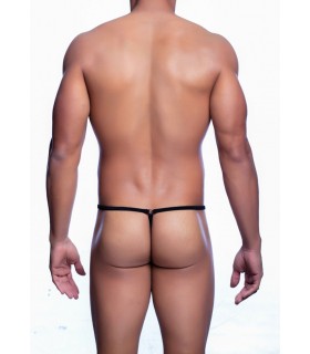 BLACK OPEN THONG S/M