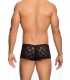 ROSE LACE BOY BLACK SHORTS S/M