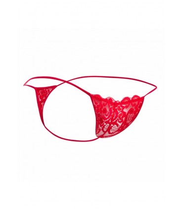 PERIZOMA IN PIZZO ROSSO L/XL