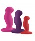 NEXUS G-PLAY TRIO PLUS UNISEX VIBRATOR S/M/L PINK RED PURPLE