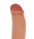 SILICONE PENIS 18 CM WITH FLESH TESTICLES
