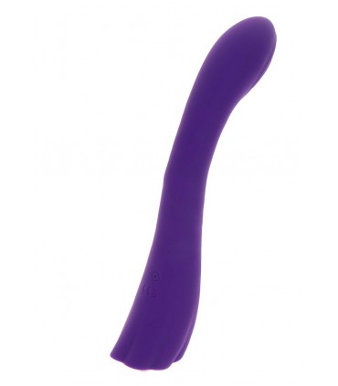 VIBRADOR SILICONA RECARGABLE PUNTO G DHALIA