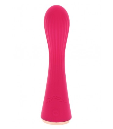 VIBRATORE SILICONE RICARICABILE ROSE