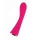 VIBRATEUR EN SILICONE RECHARGEABLE ROSE