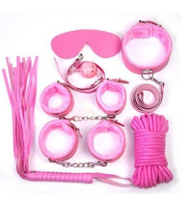 KIT BONDAGE 6 PEZZI ROSA