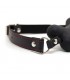 BLACK SILICONE DOG BONE GAUG