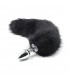 BLACK FOX TAIL PLUG