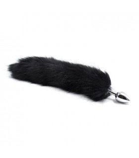 BLACK FOX TAIL PLUG