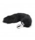 BLACK FOX TAIL PLUG