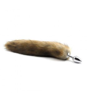 BROWN FOX TAIL PLUG