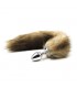 BROWN FOX TAIL PLUG