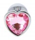 PINK HEART PLUG S