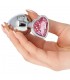 PINK HEART PLUG M