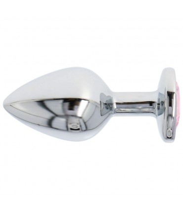 PLUG CŒUR ROSE M