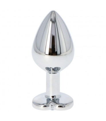 PLUG CŒUR TRANSPARENT M