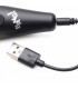 MINI WAND MASSAGGIATORE 10 FUNZIONI USB NERO