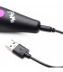 MINI BACCHETTA MASSAGGIATORE 10 FUNZIONI USB VIOLA