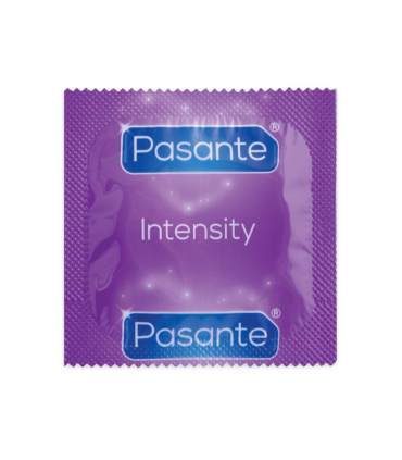 PASANTE PRESERVATIVO INTENSITY ESTRÍAS CAJA 144 UDS