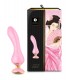 SHUNGA VIBRATORE MASSAGGIATORE SANYA USB ROSA