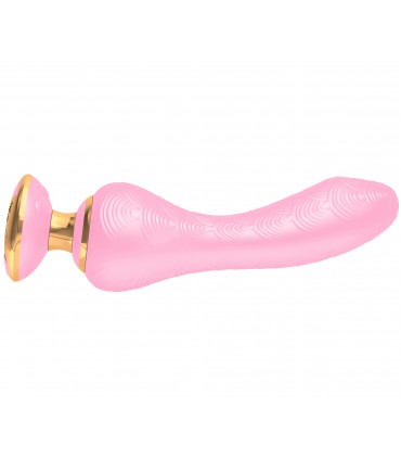 SHUNGA VIBRATORE MASSAGGIATORE SANYA USB ROSA