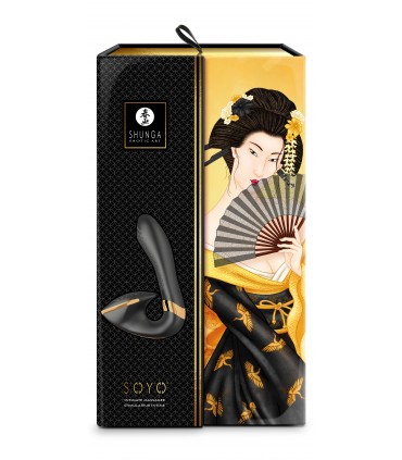 SHUNGA VIBRATORE MASSAGGIATORE SOYO USB NERO