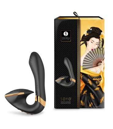 SHUNGA VIBRATORE MASSAGGIATORE SOYO USB NERO