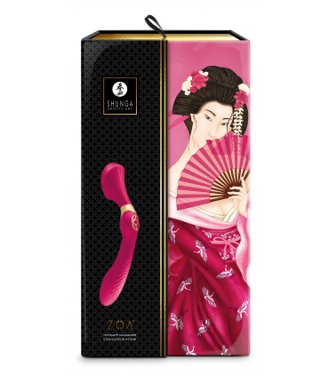 SHUNGA VIBRATOR MASSAGER ZOA USB RASPBERRY