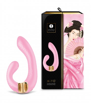 SHUNGA MASSAGGIATORE VIBRANTE MIYO USB ROSA