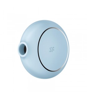 SATISFYER VIBRATOR SUCKER PRO TO GO 3 BLUE