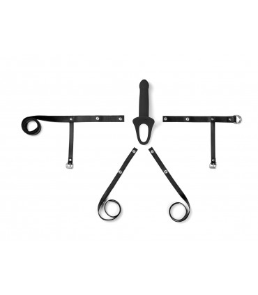 HARNAIS CREUX H1 TAILLE S NOIR