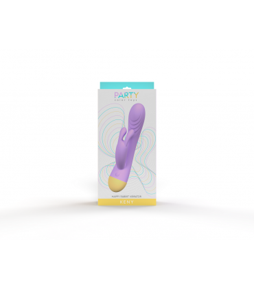 LILA WIEDERAUFLADBARER KENY-VIBRATOR